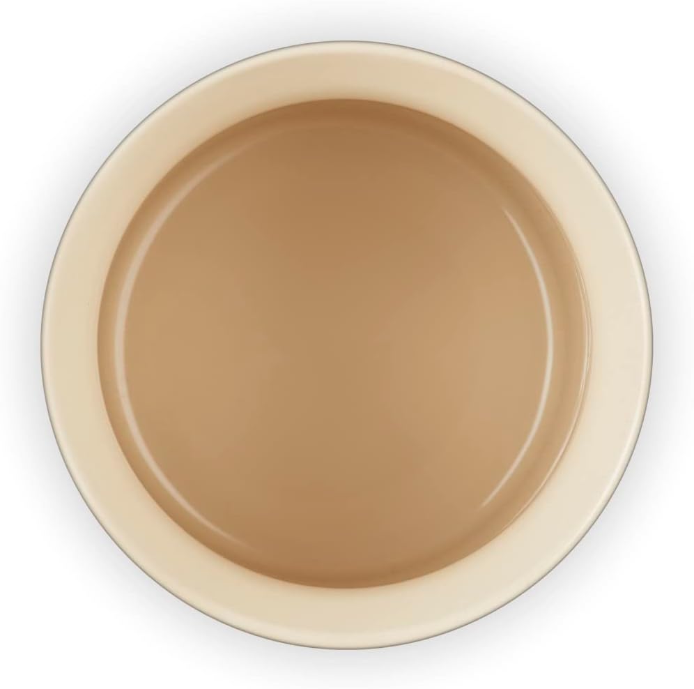 Le Creuset Topf für Kochkellen aus Steinzeug, 1,1 Liter, Schwarz glänzend, 71501111400001, Schwarz G