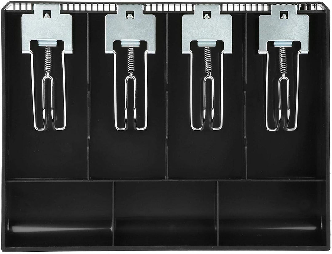 Kasse Geldschublade, 33.00*26.00*4.00cm Kassenschublade mit 7 Rastern Cash Tray Schublade Register E