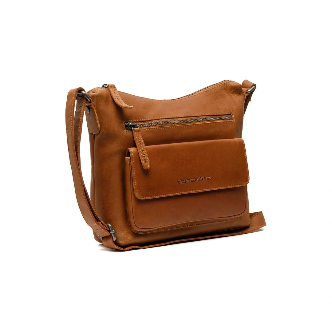 The Chesterfield Brand Hailey - Schultertasche Leder 24 cm Cognac, Cognac