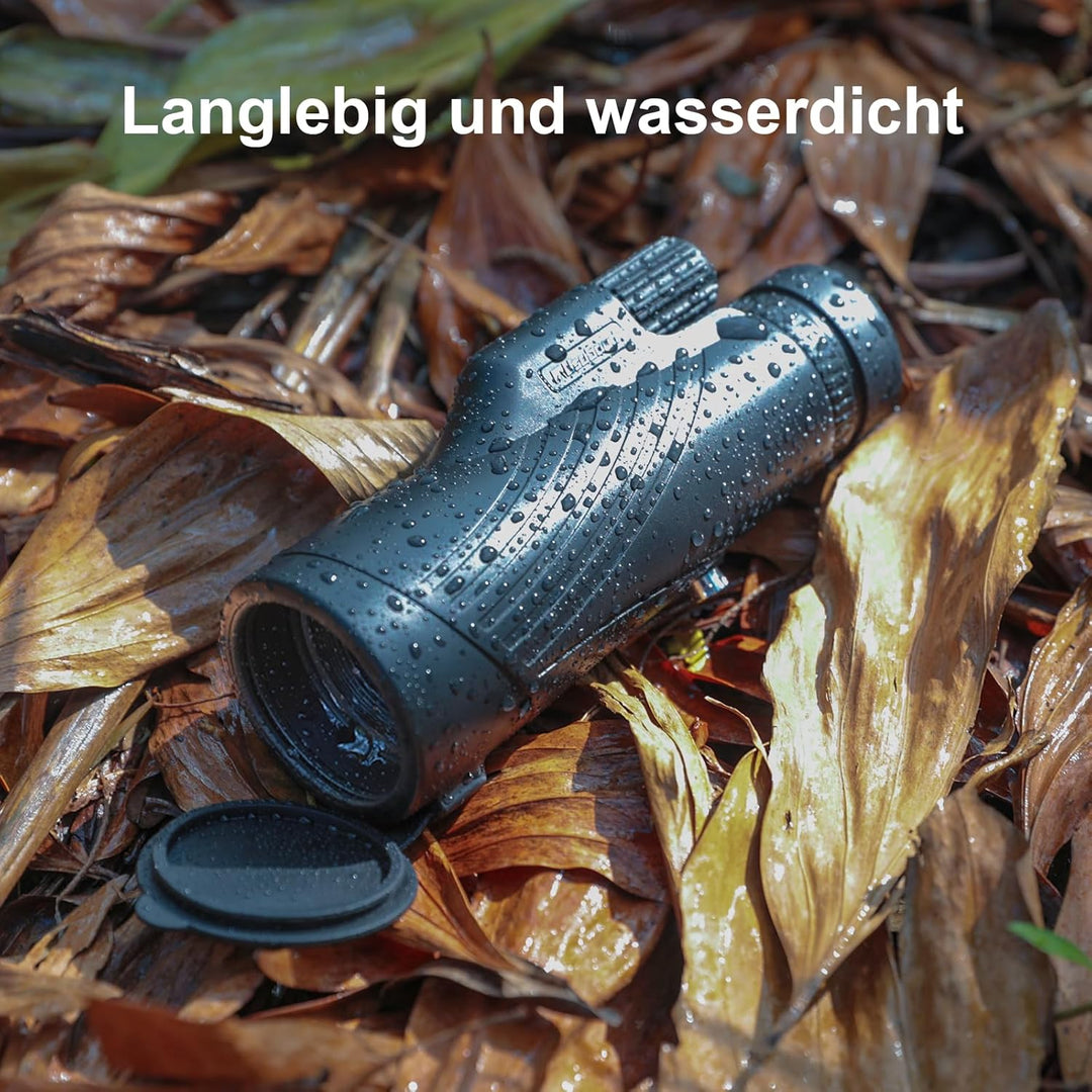 Usogood 12x50 Monokular Teleskop Erwachsene,HD Monokular Fernrohr mit BAK4 Prisma und FMC Beschichtu