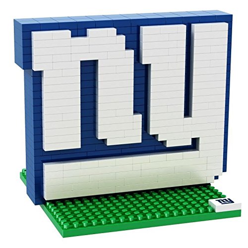 NFL Team brxlz 3D Logo Puzzle-Set (New York Giants)