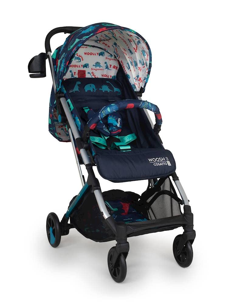 COSATTO Woosh 3 - Leichter Kinderwagen ab Geburt bis 25kg.Einfaches Zusammenklappen mit 1 Hand,kompa
