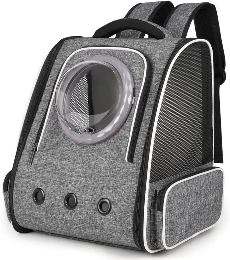 Haustiertasche Rucksack für Haustiere Katzen Hunde 10kg, Grosser Tragbare Hunderucksack Katzenrucksa