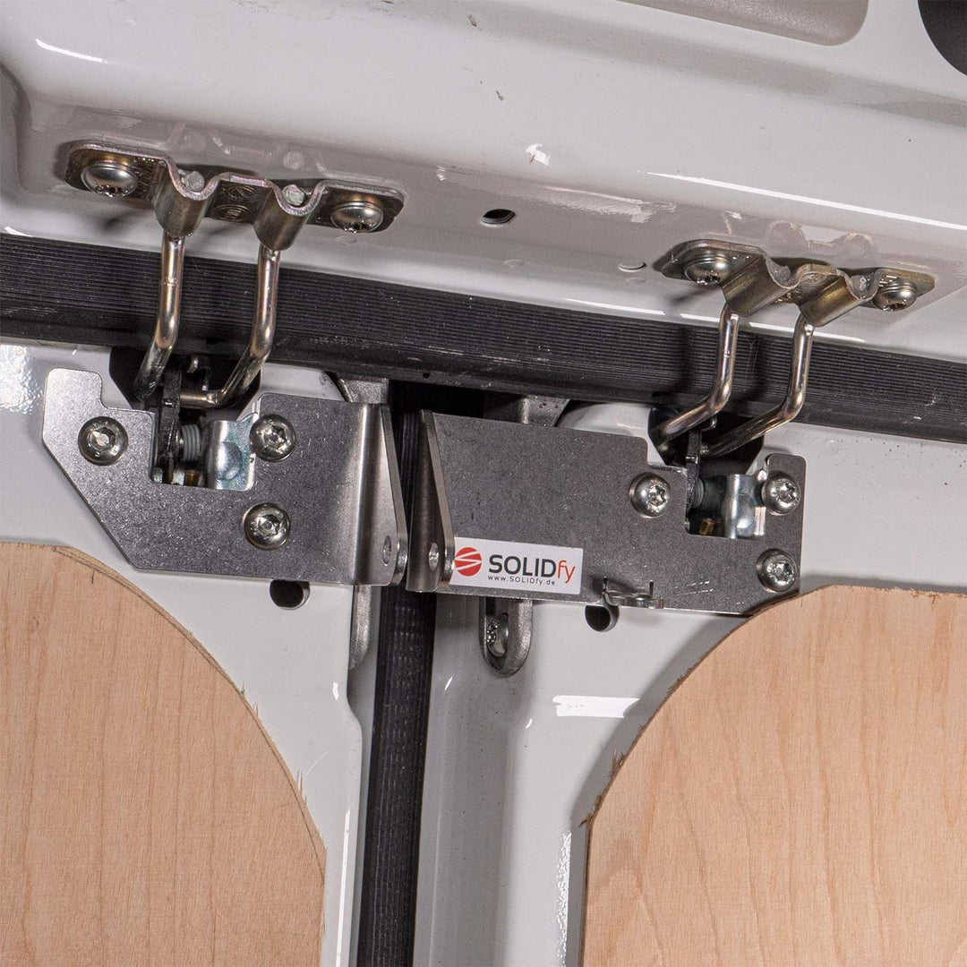 SOLIDfy® - Hecktürverriegelung H1 / H2 Dach Einbruchschutz Hecktür Prick Stop Sicherung für Ducato,