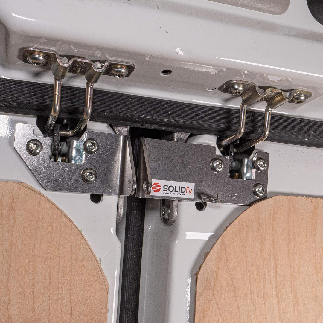 SOLIDfy® - Hecktürverriegelung H1 / H2 Dach Einbruchschutz Hecktür Prick Stop Sicherung für Ducato,