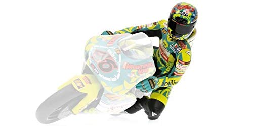 Minichamps 312990076 - Figurine Riding - Valentino Rossi, 250CCM GP Mugello, Massstab: 1:12