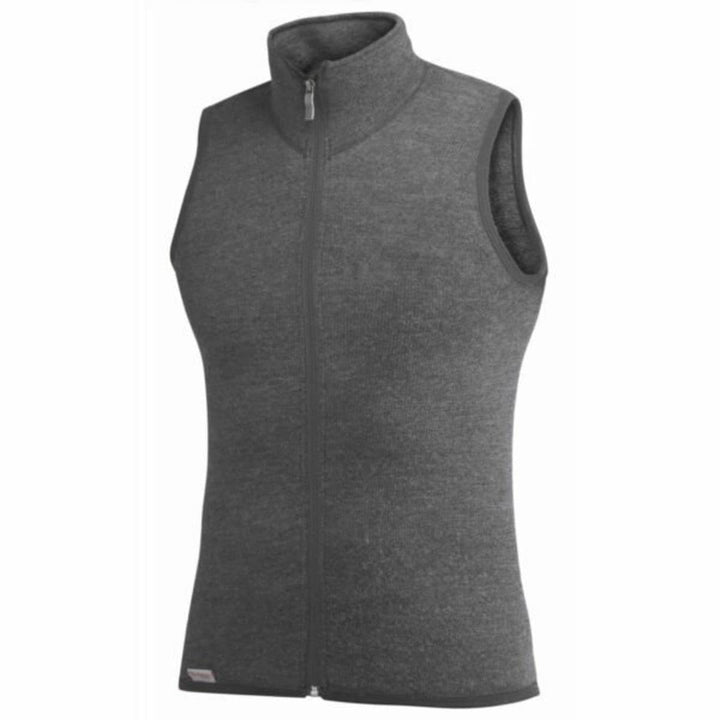 Woolpower Weste 400, Ullfrotte Wollweste M Grau, M Grau