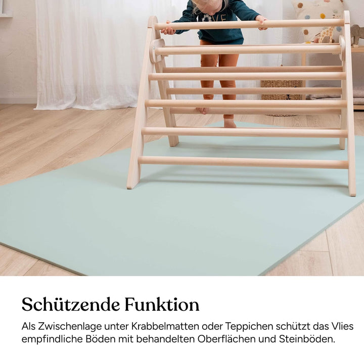 Ehrenkind® Vlies Teppichunterlage | Anti-Rutsch Unterlage | geeignet für Krabbelmatten Made in Germa