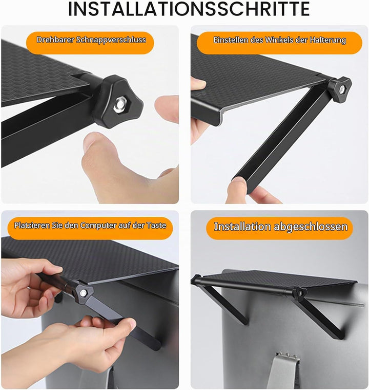 TV Top Regal,Regerly 4 Stück Bildschirm Oberes Regal Screen Top Shelf Verstellbares Oberes Ablagefac