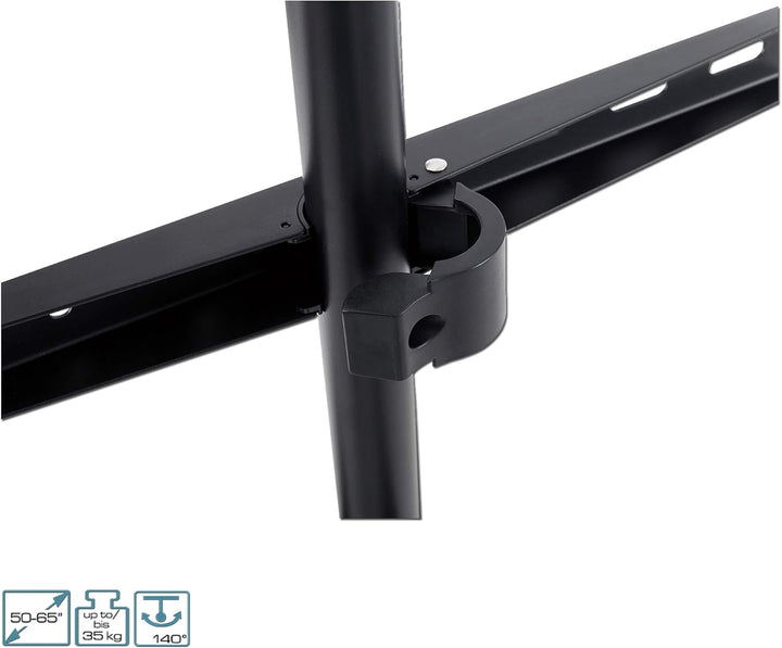 EasyLife - Design STAFFELEI Tripod TV-Stativ - Halterung bis 65'' Zoll & 35 kg Fernseher/Monitor - 1