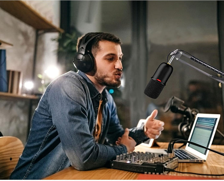 SoloCast Mikrofon Ständer - Mikrofonhalter Mikrofonarm mit Klipp Montage für HyperX SoloCast Kondens