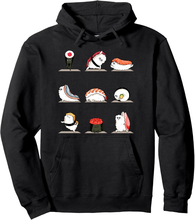 Sushi Yoga Pullover Hoodie