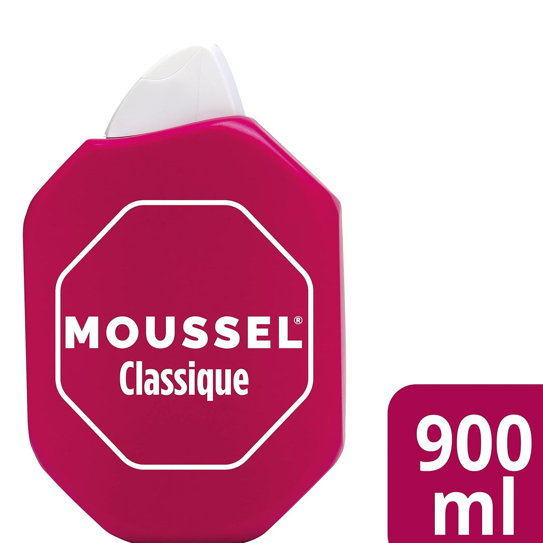 Moussel Classique Original Duschgel, Familienformat, 900 ml, 8 Stück Klassisch 900.00 ml (8er Pack),