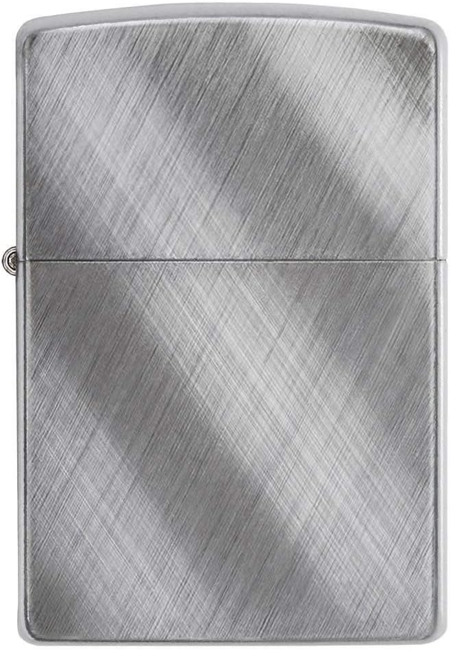 Zippo Chrom-Feuerzeuge Diagonal Weave Einzigartig, Diagonal Weave Einzigartig