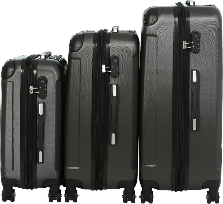 INVIDA Glüückskind Luxus Koffer Trolley Kofferset aus ABS in 6 Farben und Einzel oder im Set Frei Wä