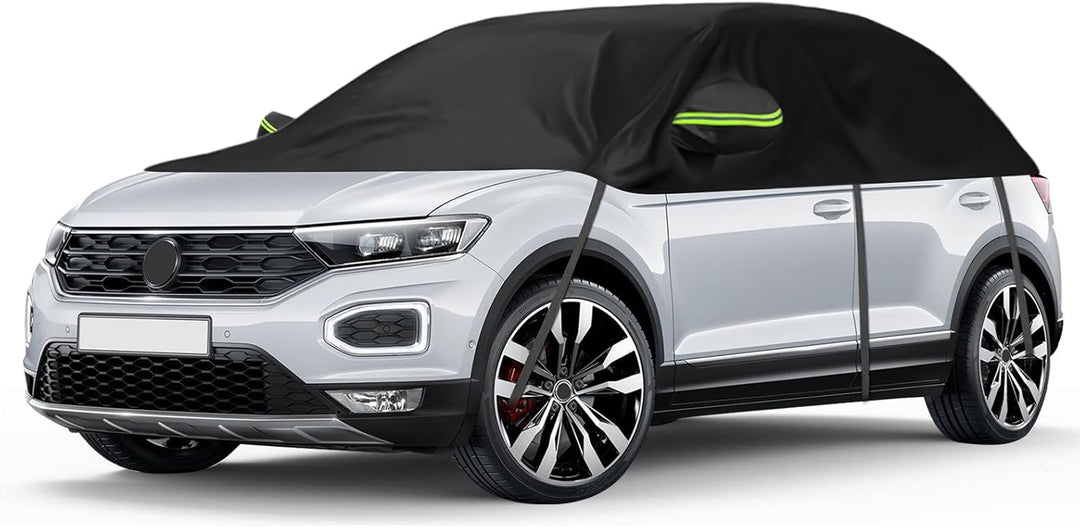 Autoabdeckung Ersatz für VW Tiguan SWB T-ROC Renault Captur, Universelle Sonnenfest Hälfte Autoabdec