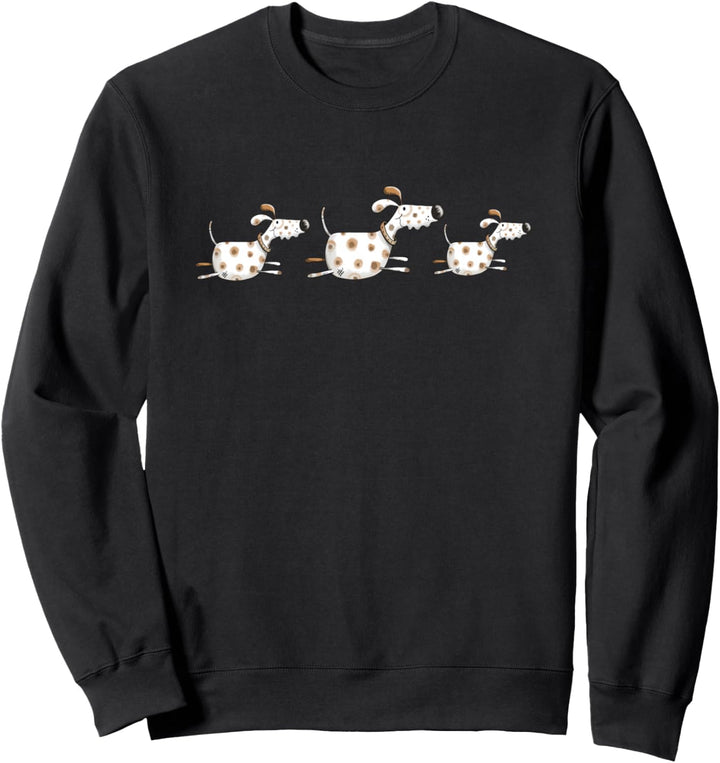 Lustiges Hunde Motiv für Hunde Freunde und Fans Sweatshirt