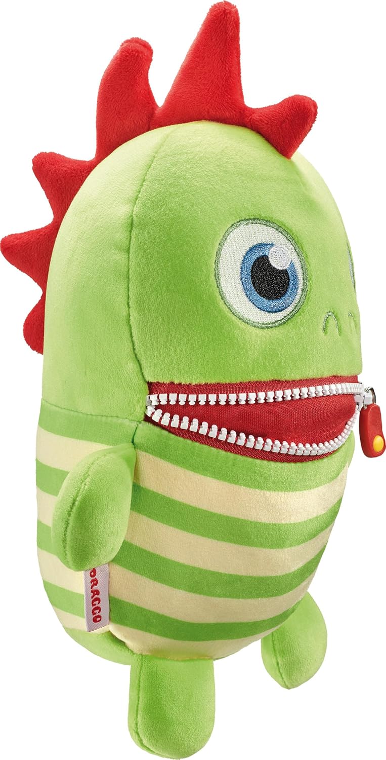 Schmidt Spiele 42677 Sorgenfresser, Draggo, 23 cm, Edition Boogie Woogies, Plüschfigur, Draggo