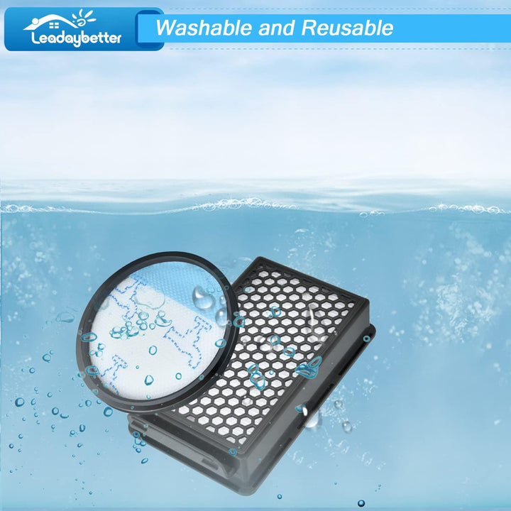 2 Stück RO3731 Filter für Rowenta Compact Power Silence Force Cyclonic Beutelloser Extreme Staubsaug