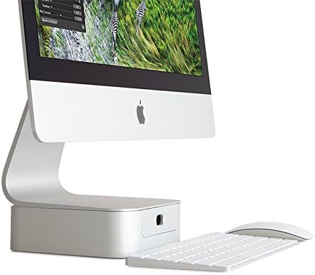 Rain Design mBase Ständer für iMac - Desktop-Ständer - 27 Inch - Silber Single Bis 68,5 cm (27 Zoll)