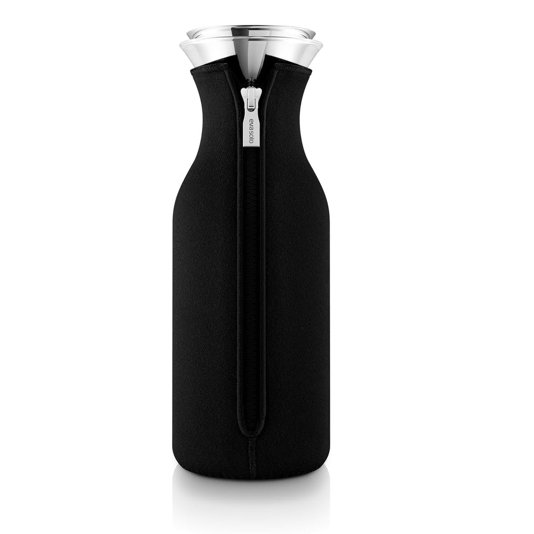 EVA SOLO – Kühlschrankkaraffe | skandinavisches Design | 1 Liter - 1.0l| Borrosilikat-Glas, Edelstah