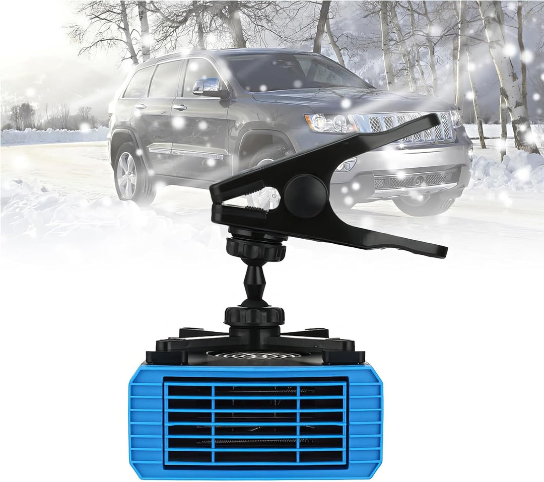 Tragbare Autoheizung, TOTMOX 12V 150W Auto Heizung, 2-IN-1 Warmer und Kalter Wind, Auto Heizlüfter F