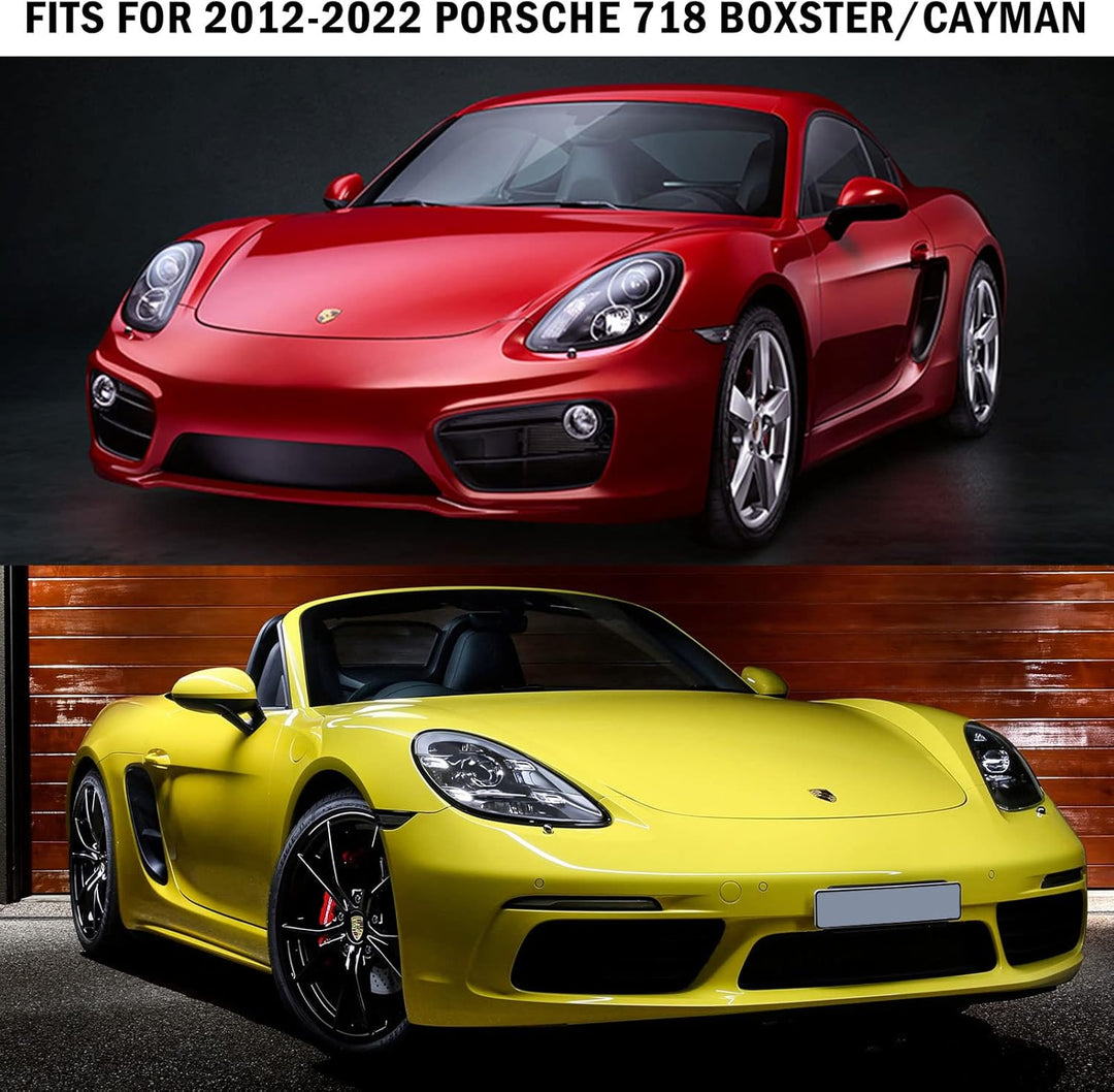 Auto Abdeckplane Kompatibel mit Porsche 718 Boxster/Cayman 986/987/981/982 Base/S/T/GTS 4.0/GT4/GT4
