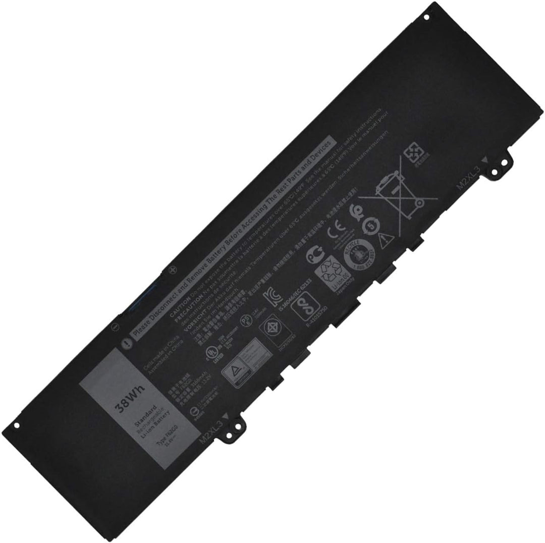 F62G0 F62GO CHA01 RPJC3 0RPJC3 39DY5 039DY5 Laptop-Batteriewechsel für Dell Inspiron 13 7000 5370 73