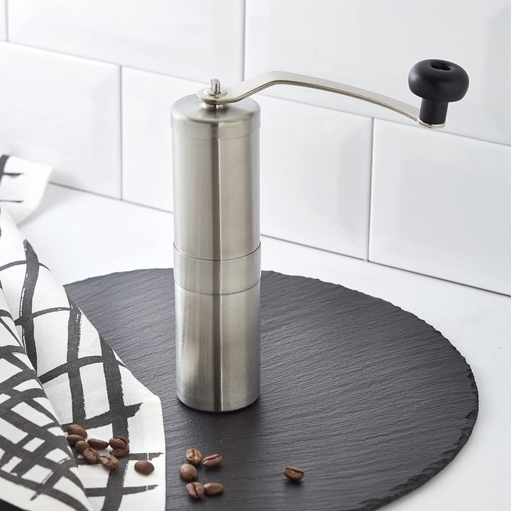 Porlex Tall Kaffee-Handmühle, silber