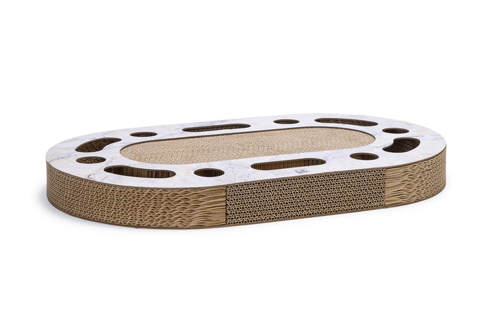 Designed by Lotte MEDA, Kratzspielzeug, Karton, Beige, 58x35x6 cm, Beige