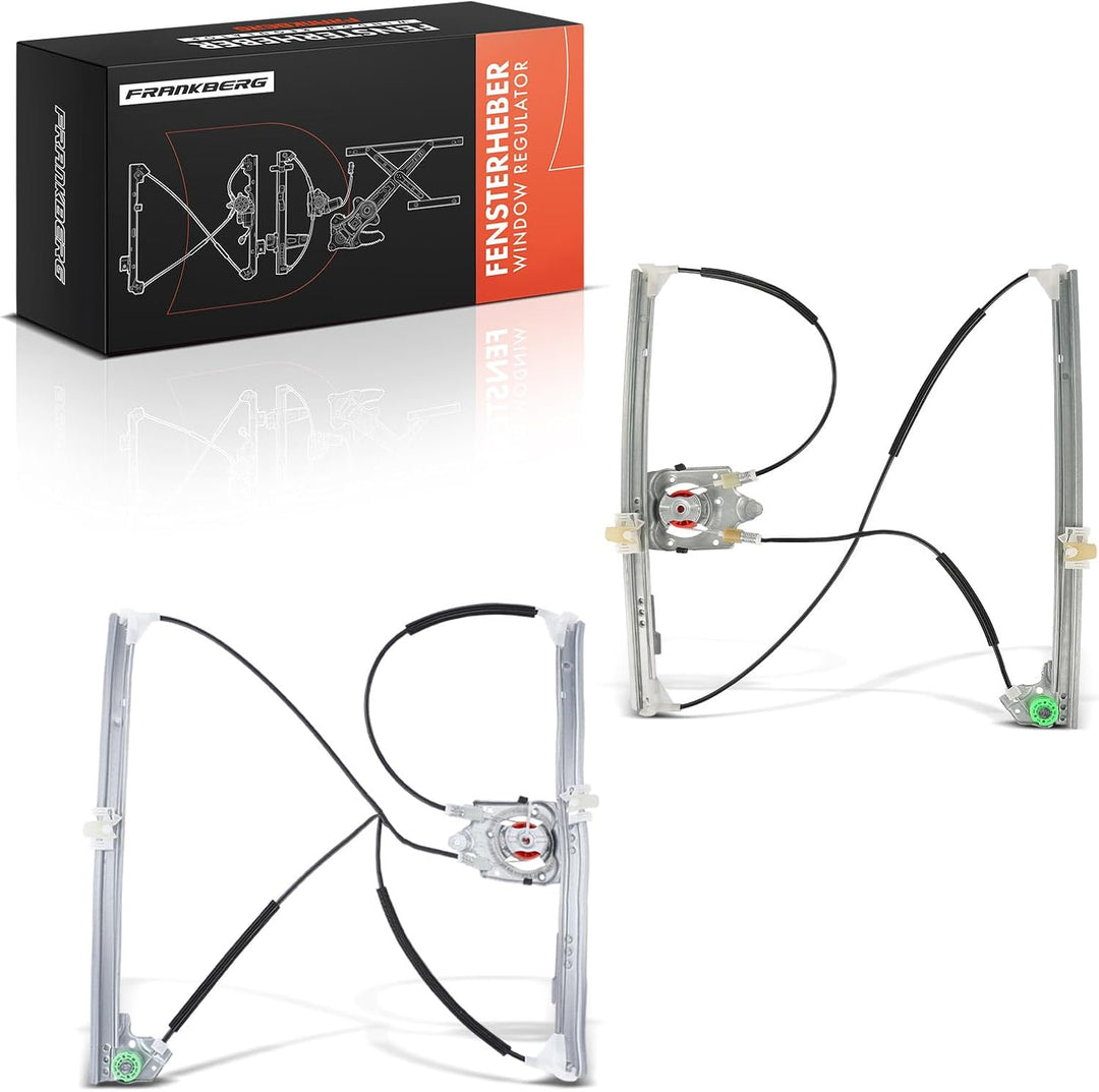 Frankberg 2x Elektrisch Fensterheber Vorne Links Rechts für Laguna II BG0 1 Schrägheck KG0 1 Kombi 2