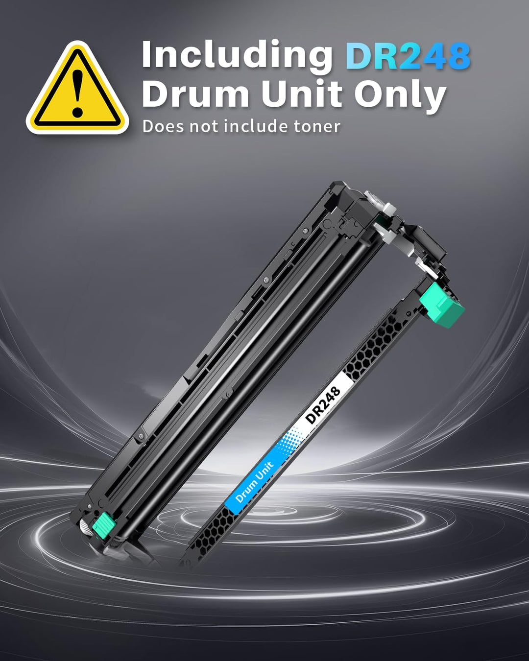 INK4U DR248CL Trommel (4er-Pack, Extra Hoch) kompatibel für Brother DR-248CL Trommeleinheit für TN24