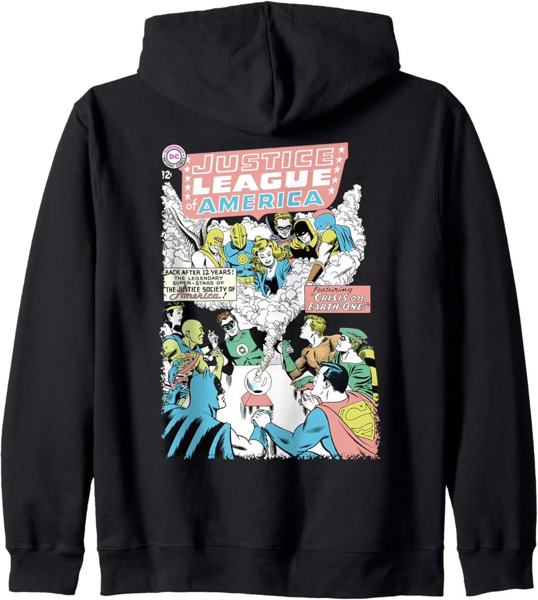DC Justice League Cover 21 Crisis Kapuzenjacke