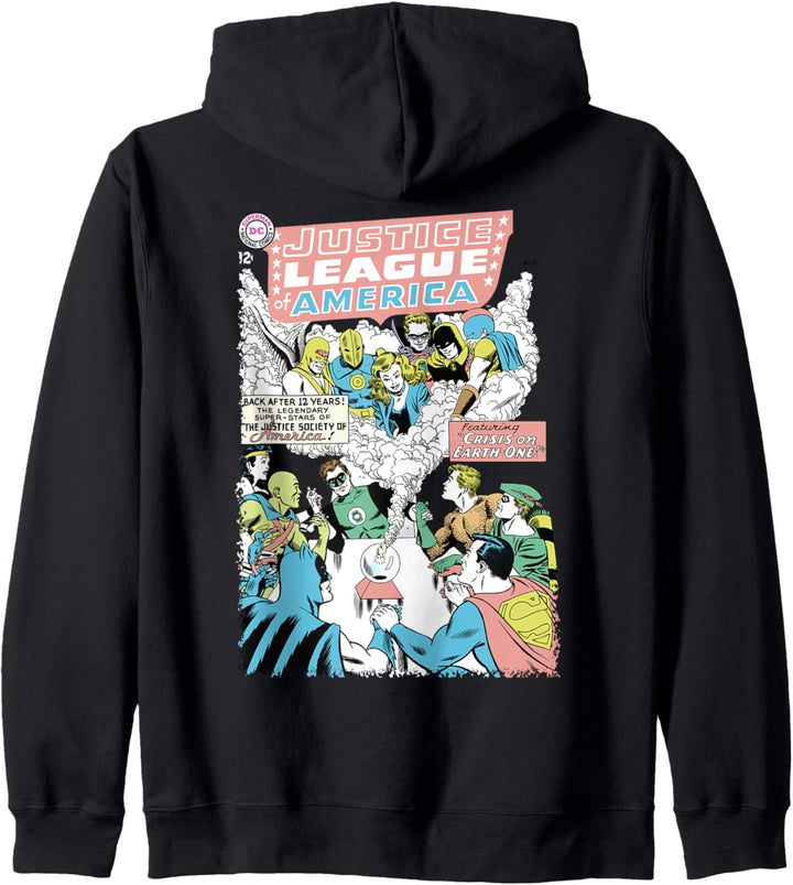 DC Justice League Cover 21 Crisis Kapuzenjacke
