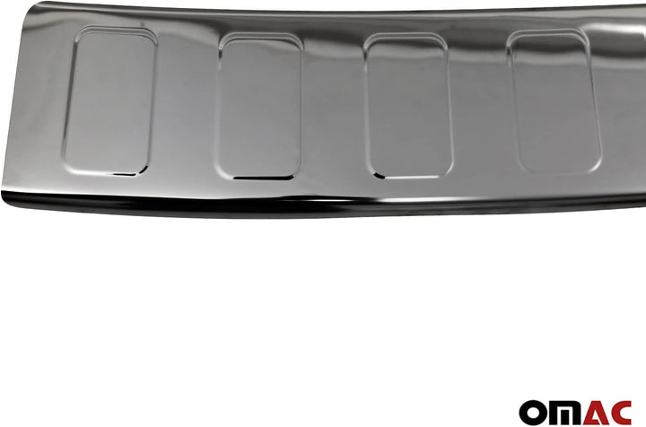Ladekantenschutz Stossstangenschutz für Citroen Jumpy 2016-25 L1 L2 Chrom Dunkel, Edelstahl Chrom Du