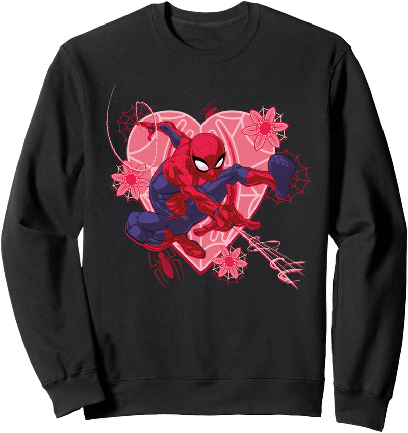 Marvel Spider-Man Hearts and Flowers Valentine&