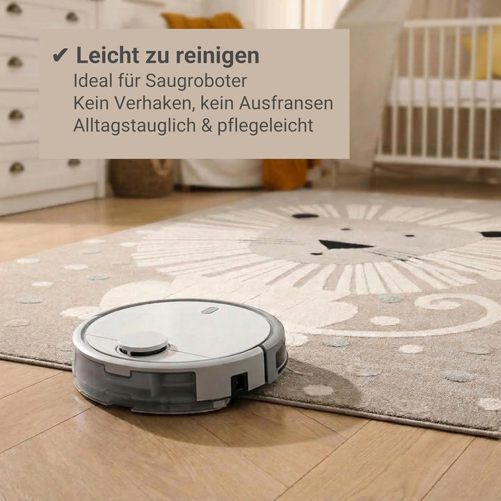 the carpet Jungle Kids Teppich für Kinderzimmer, Kinderteppich, 3D-Effekt, Pflegeleicht, strapazierf