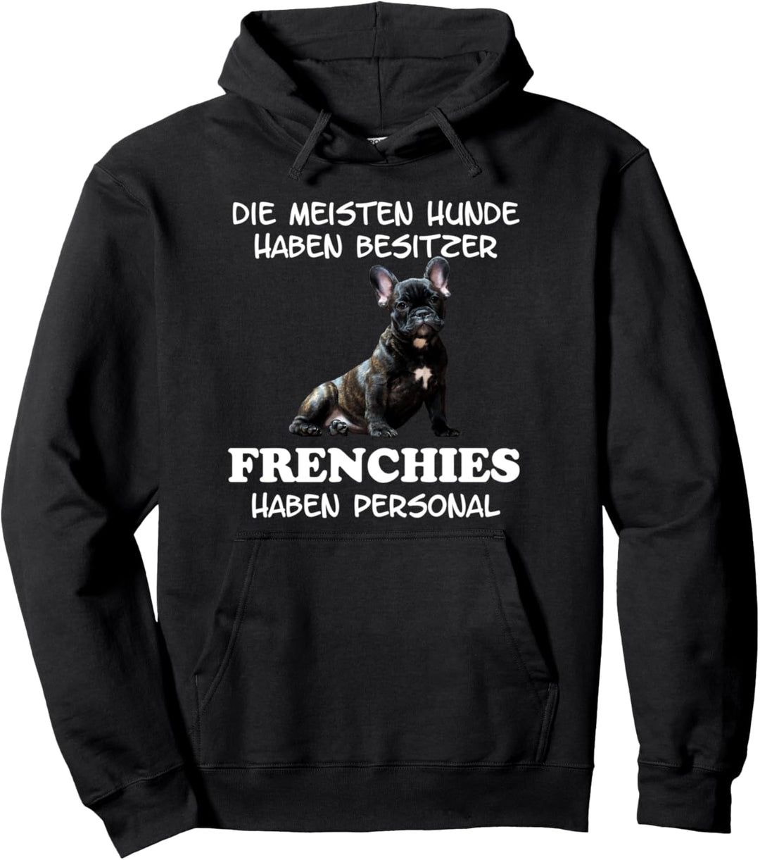 Französische Bulldogge Frenchie Hund Damen Herren Geschenk Pullover Hoodie