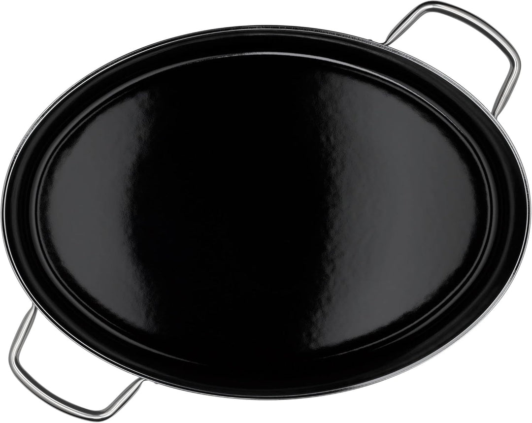 WMF Fusiontec Mineral Bräter 36 cm, ovale Form, Perfektes Braten, Homogene Kochergebnisse, Kratzfest