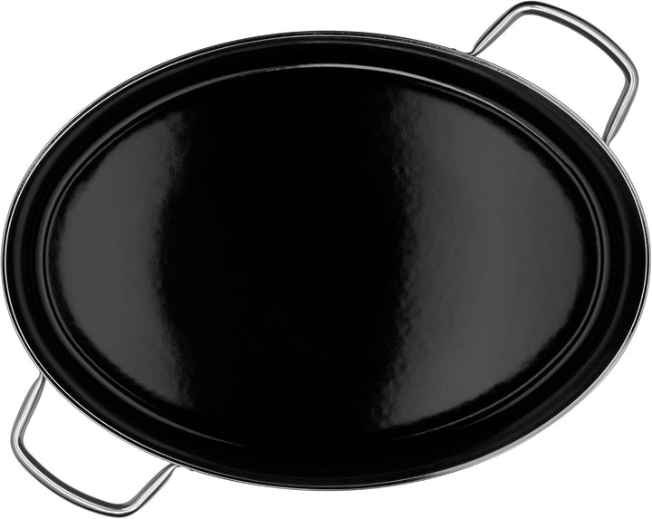 WMF Fusiontec Mineral Bräter 36 cm, ovale Form, Perfektes Braten, Homogene Kochergebnisse, Kratzfest