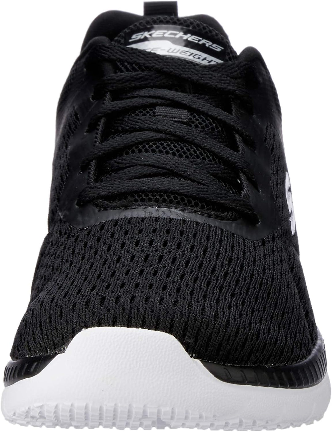 Skechers Damen 12607 Sneaker 35 EU Schwarz, 35 EU Schwarz
