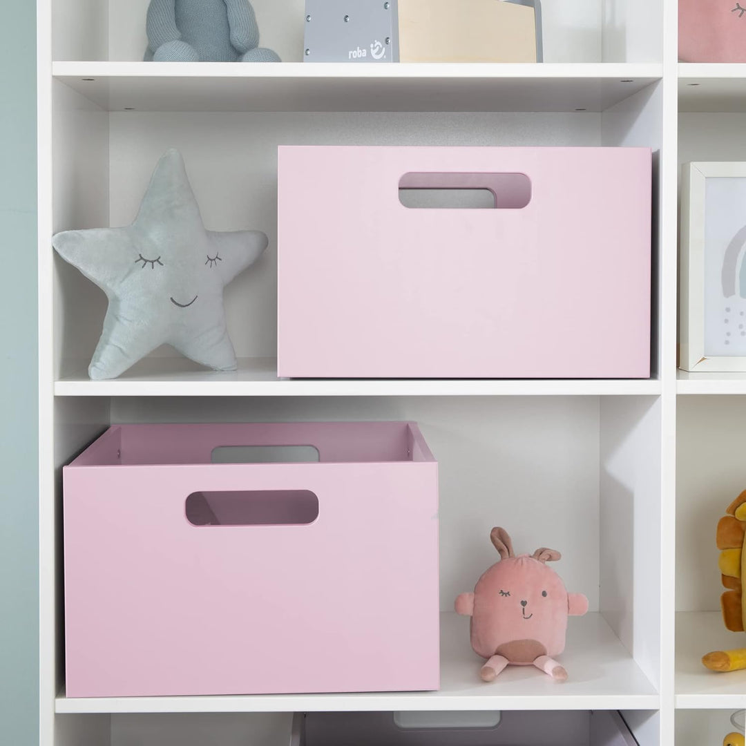 roba Aufbewahrungsbox für Kinder - Stauraum für Spielzeug - Aufbewahrungskiste für Kinderzimmer - Ho