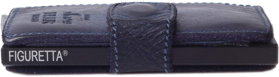 Bear Design Antic Unisex Geldbörse blau 15,5x9x4cm Kreditkartenetui Portemonnaie