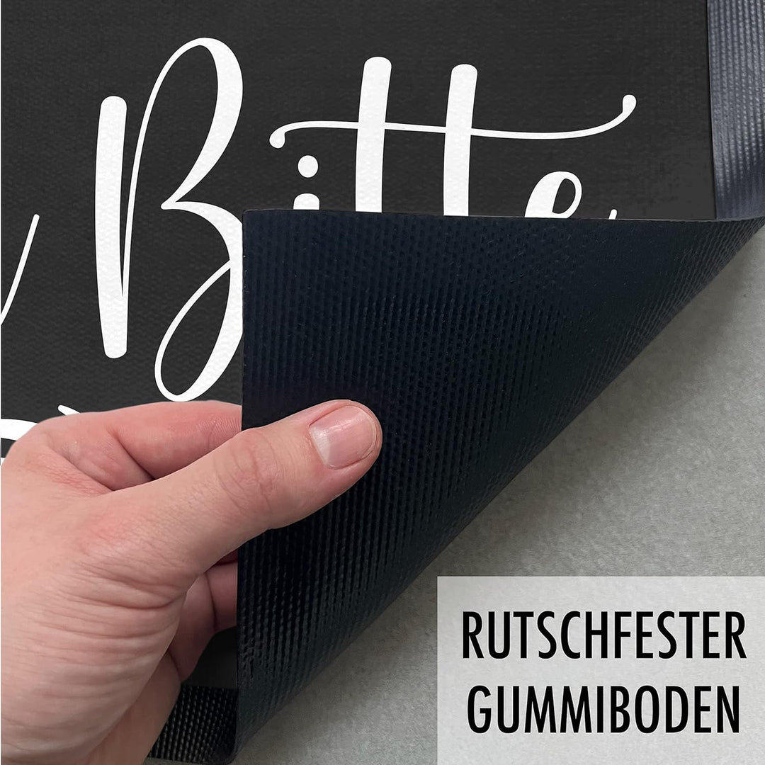 Trendation - GEH Bitte Lustige Fussmatte Geschenk Witz GEH Weg Fussabtreter Aussen und Innenbereich