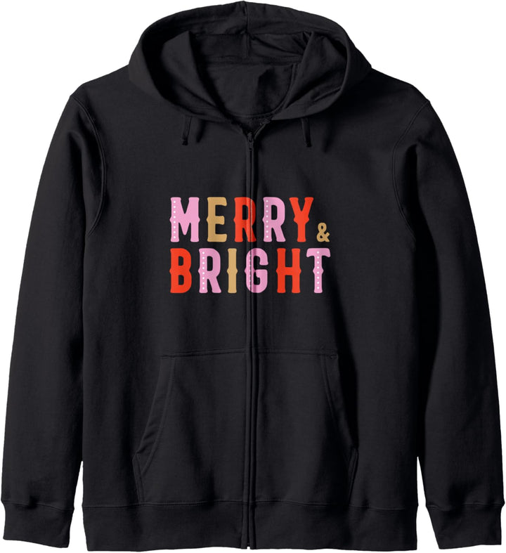 Frohe und helle Weihnachtsgeschenke Winterferien Kapuzenjacke