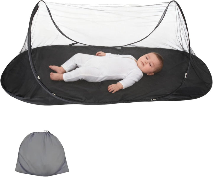 Pop Up Moskitonetz, Aartner 200 * 72 * 70 cm Moskitonetz Zelt, Faltbares Netz Reise Ohne Aufhängung,