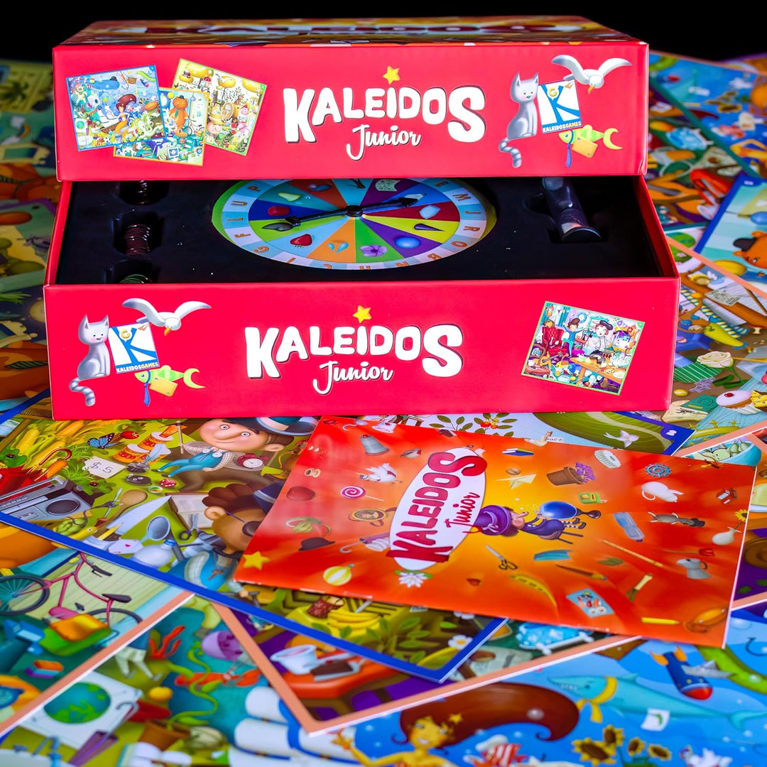 Kaleidos Junior: Farbenfrohe Abenteuer in Einer Welt versteckter Objekte - Eine anregende visuelle R