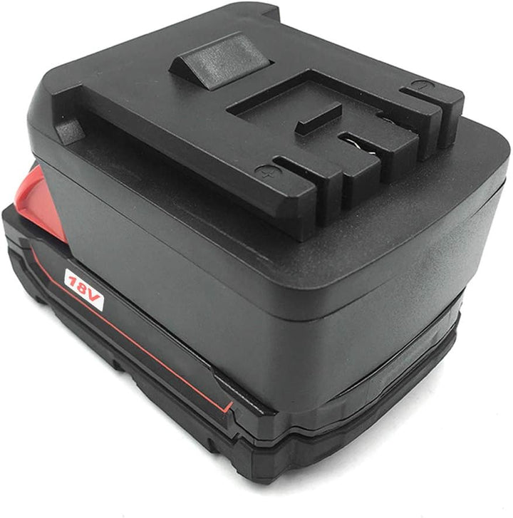 Adapter für Elektrowerkzeug für Milwaukee Li-Ion-Akku, 18 V, konvertiert in Bosch mit Ladung