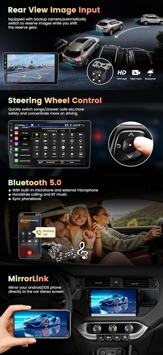KEC 9" [6G+128G] Android 16 Autoradio Für Kia CEE&