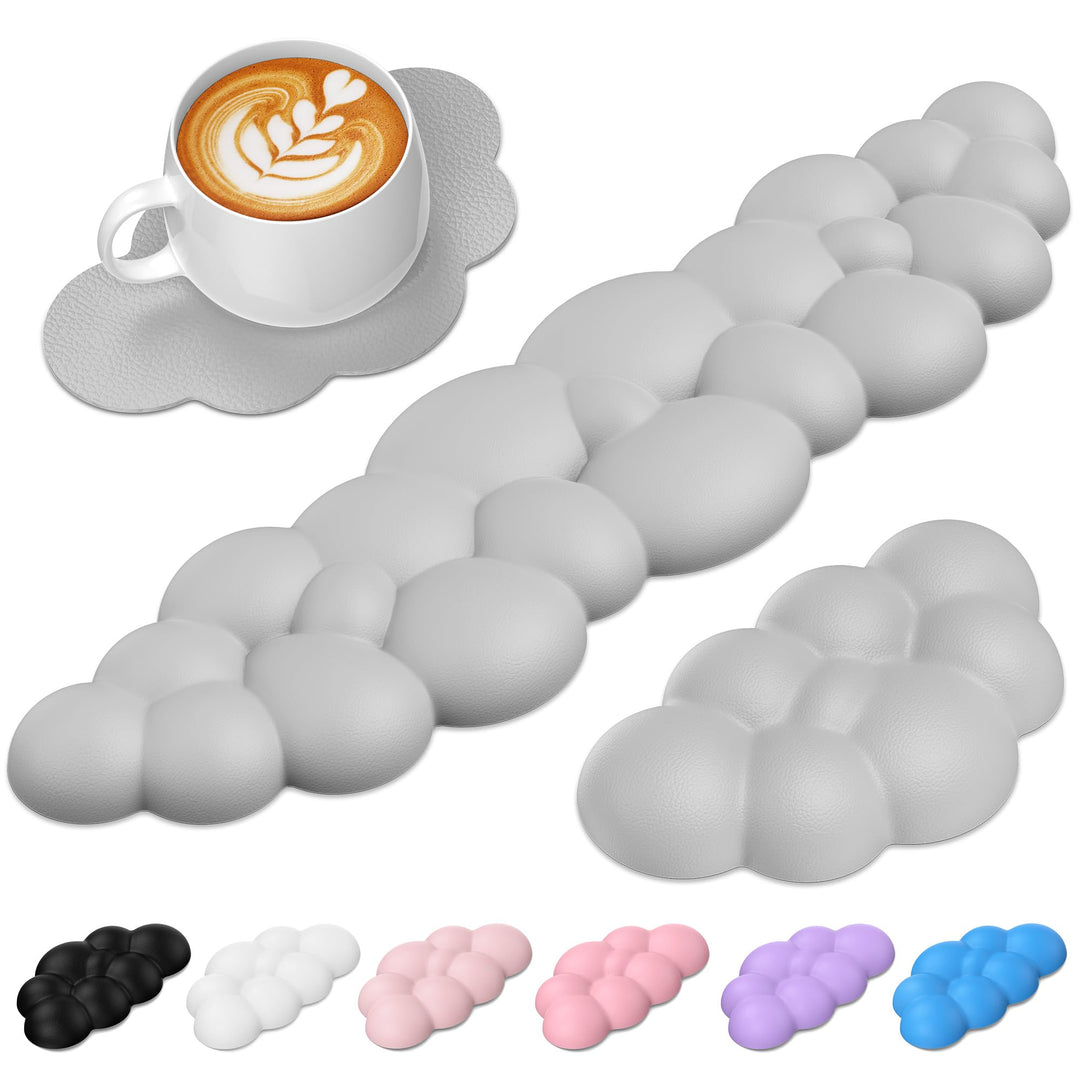 TECKNET Wolke Handballenauflage Tastatur, Ergonomisches & Entspannendes Handgelenk: Memory-Schaum mi
